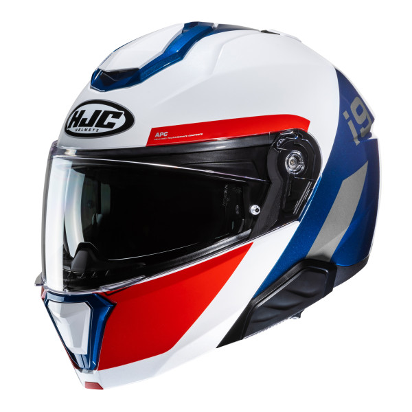 HJC I91 Bina White Blue Red M